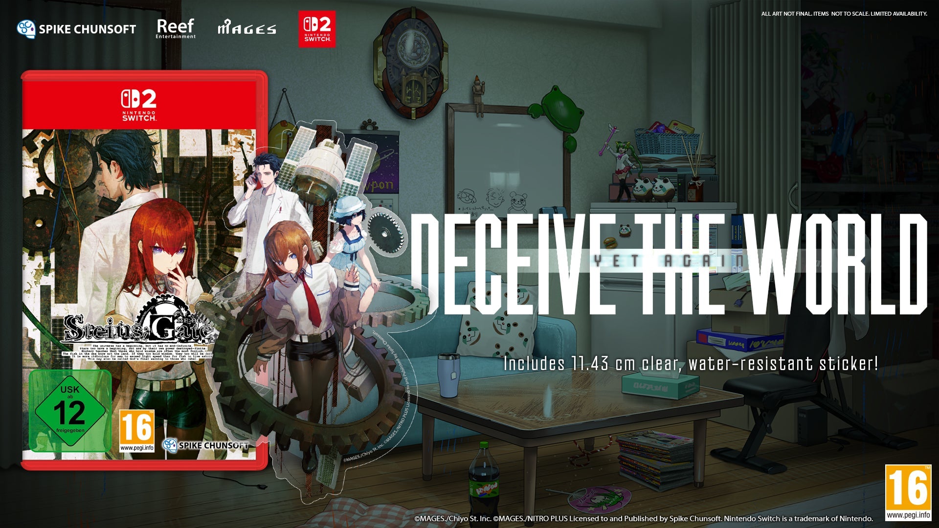 Steins; Gate Re: Boot Switch 2 - Jeux Vidéo Physique - Creative Distribution - Shop Just for Games