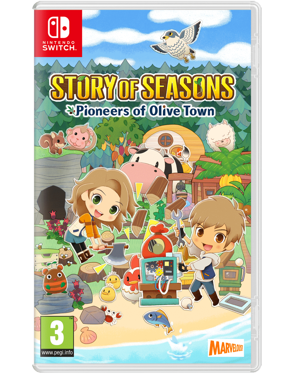 Story of Seasons : Pioneers of Olive Town Nintendo SWITCH - Jeux Vidéo Physique - MARVELOUS - Shop Just for Games