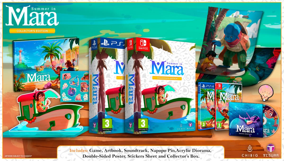Summer In Mara Collector's Edition PS4 - Jeux Vidéo Physique - TESURA - Shop Just for Games