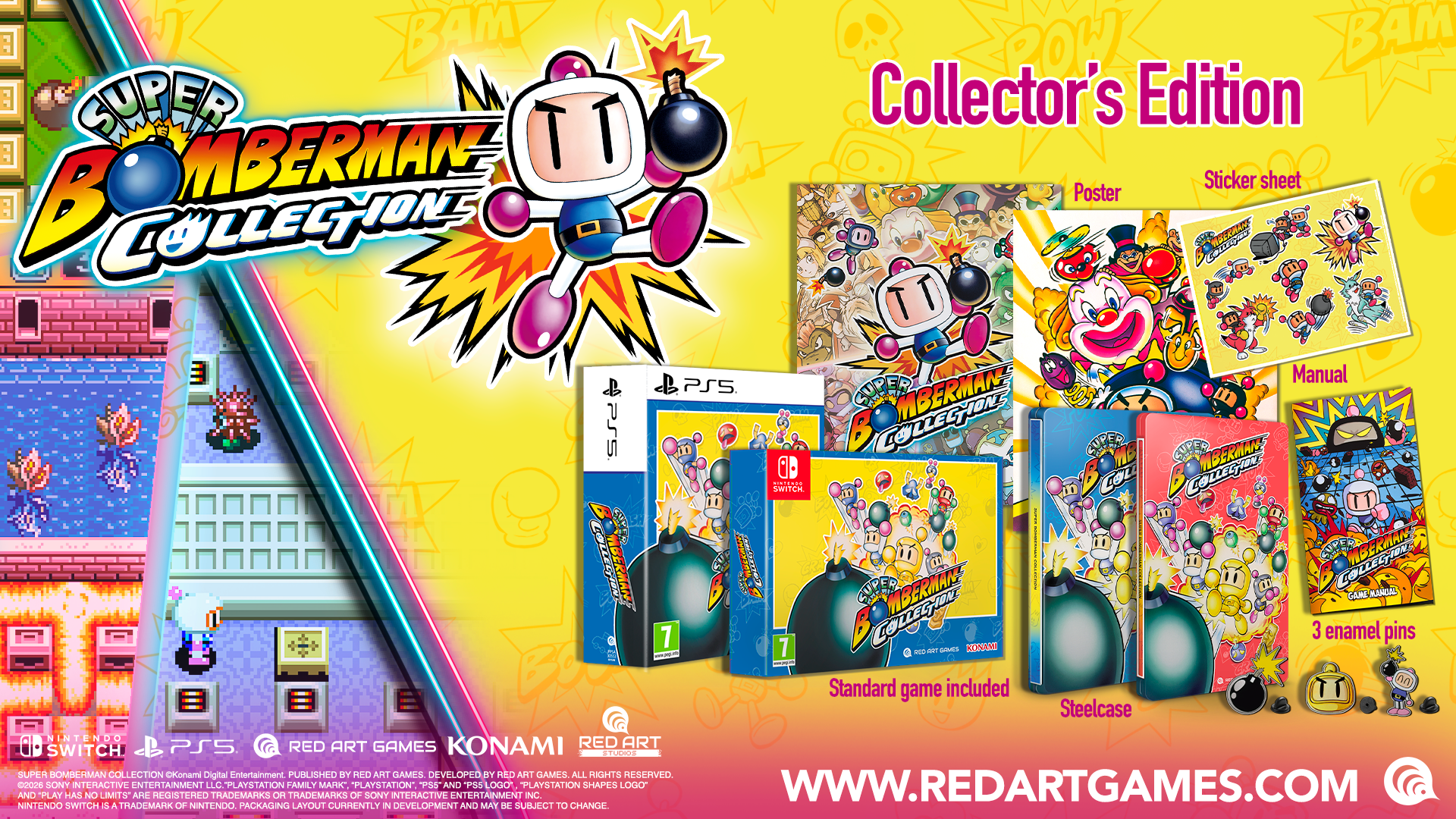 Super Bomberman Collector's Edition Nintendo Switch