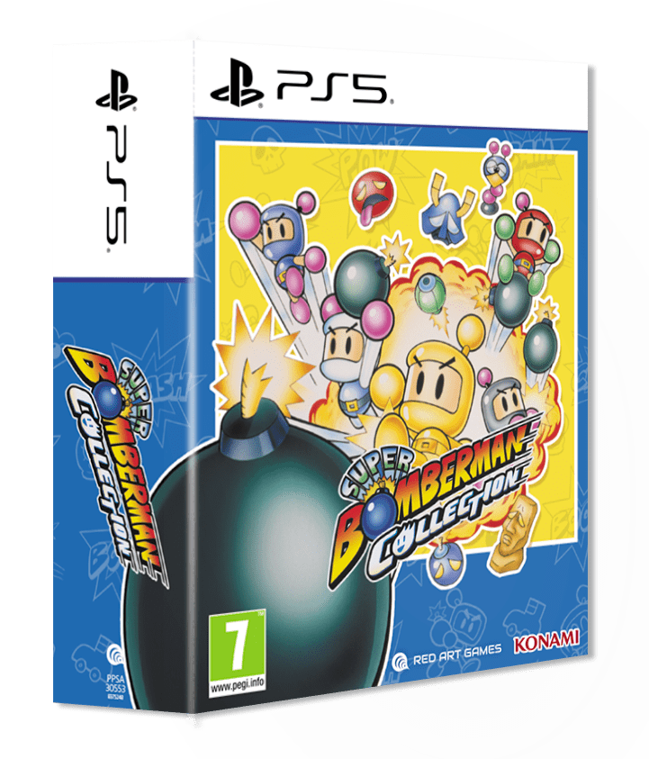 Super Bomberman Collection Collector's Edition PS5 - Jeux Vidéo Physique - Konami - Shop Just for Games