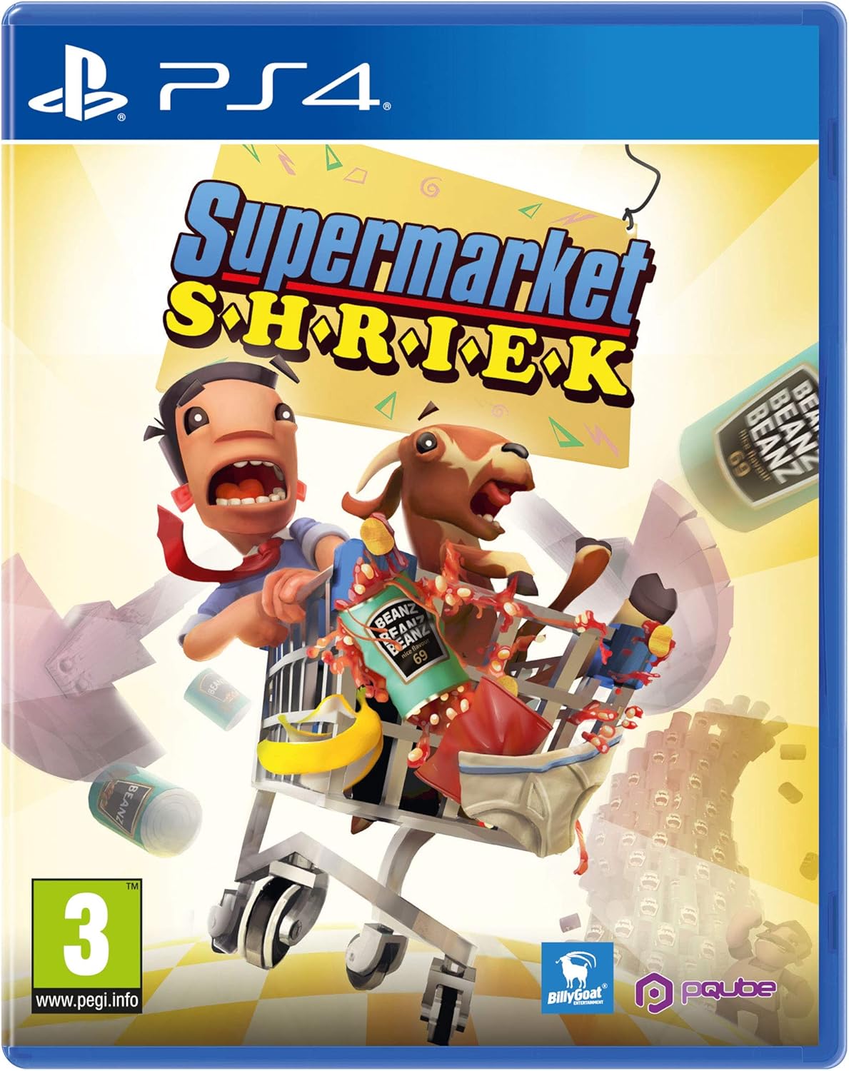 Supermarket Shriek PS4 - Jeux Vidéo Physique - PQUBE - Shop Just for Games