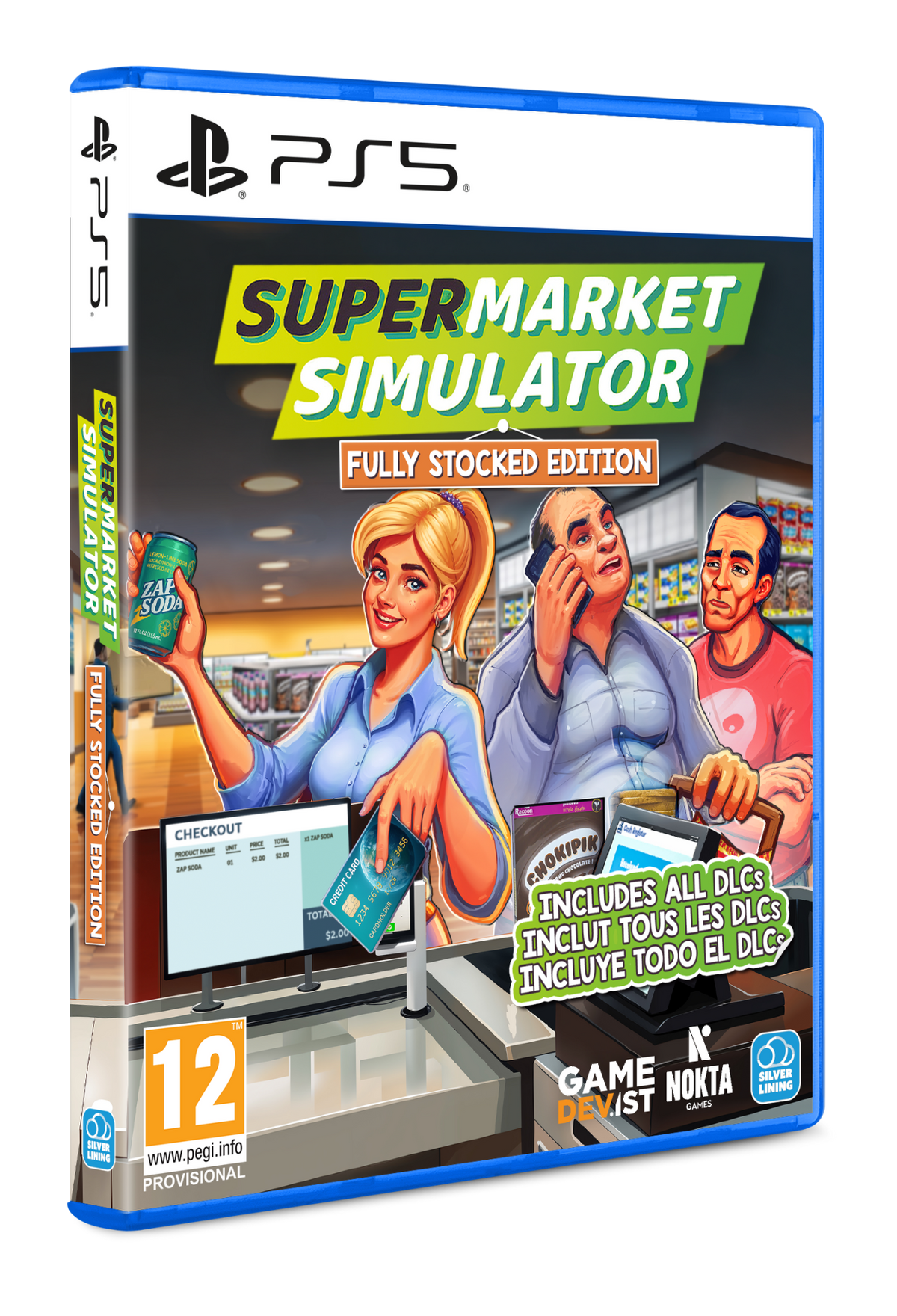 Supermarket Simulator Fully Stocked Edition PS5 - Jeux Vidéo Physique - SILVER LINING - Shop Just for Games