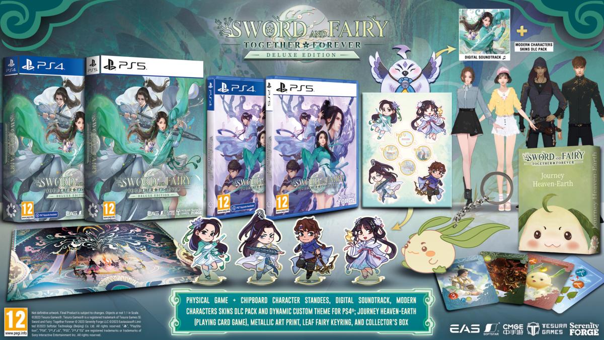 Sword and Fairy Together Forever Deluxe Edition PS5 - Jeux Vidéo Physique - TESURA - Shop Just for Games