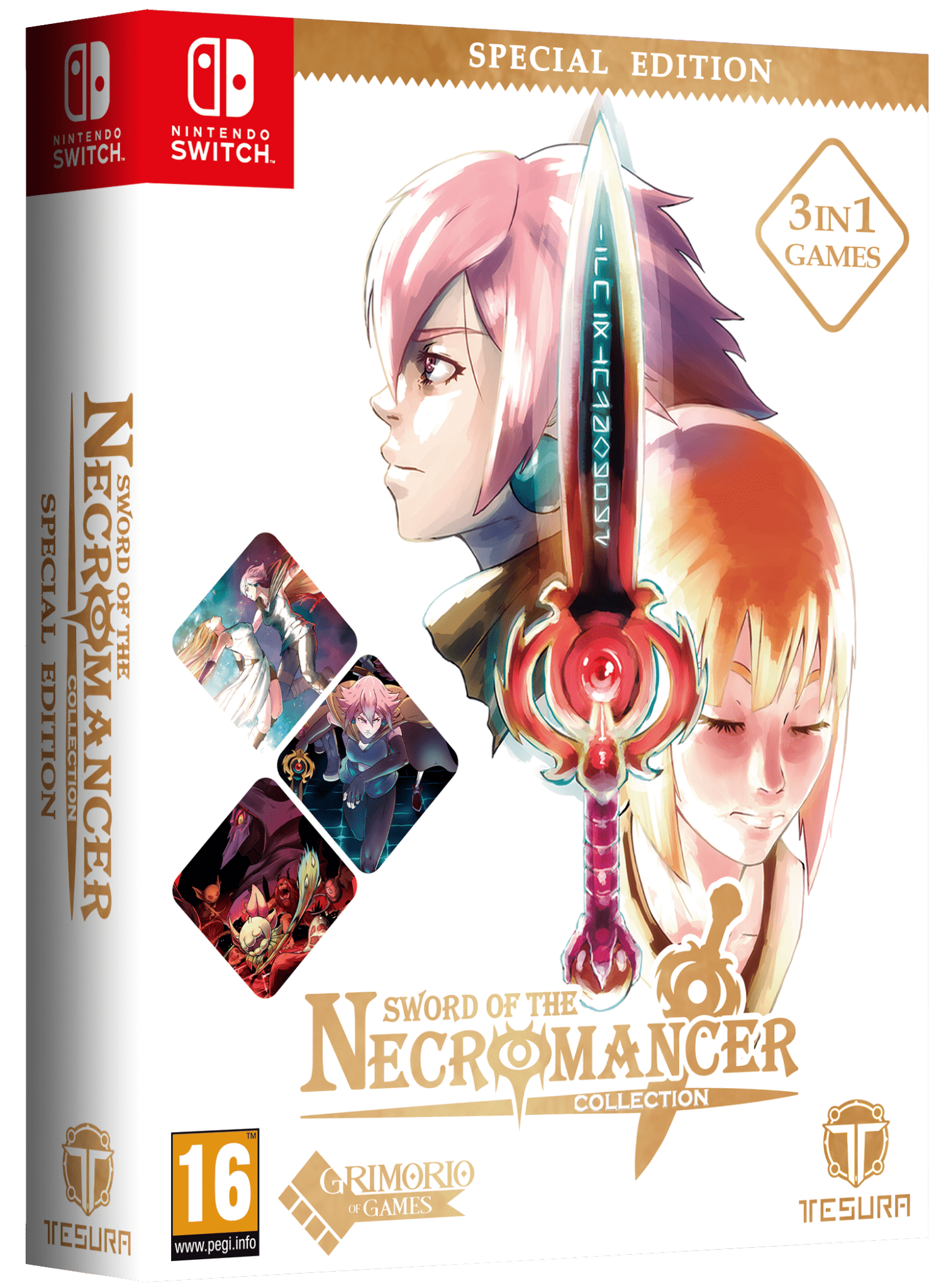 Sword of the Necromancer Collection Special Edition Nintendo Switch - Jeux Vidéo Physique - TESURA - Shop Just for Games