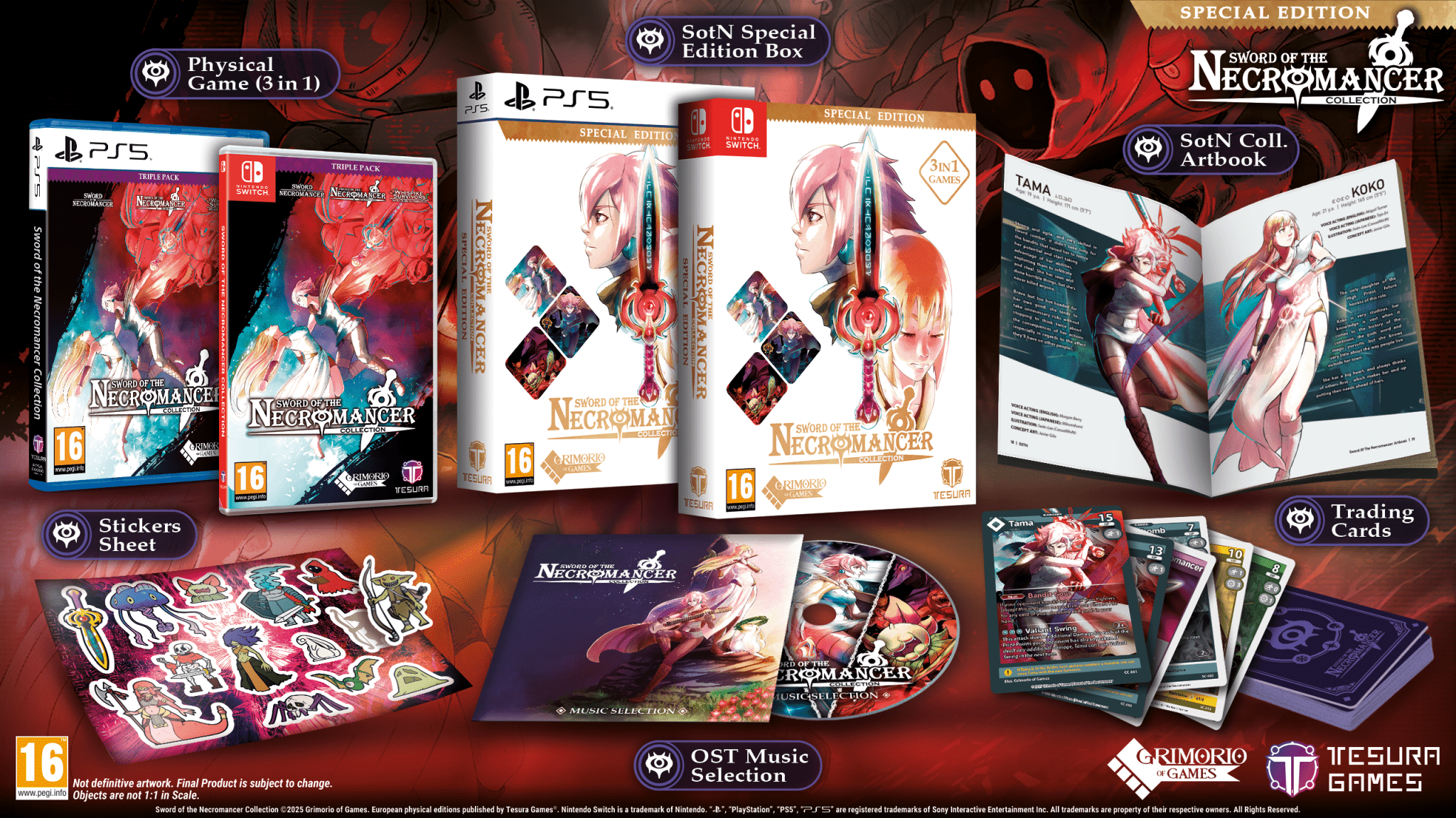 Sword of the Necromancer Collection 限定版 Sword of the Necromancer Collection Special Edition Nintendo Switch