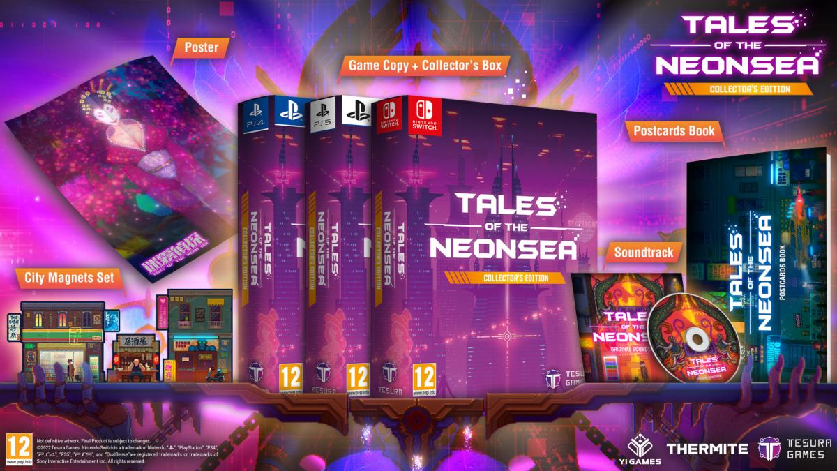 Tales Of the Neon Sea Collector's Edition Nintendo SWITCH - Jeux Vidéo Physique - TESURA - Shop Just for Games