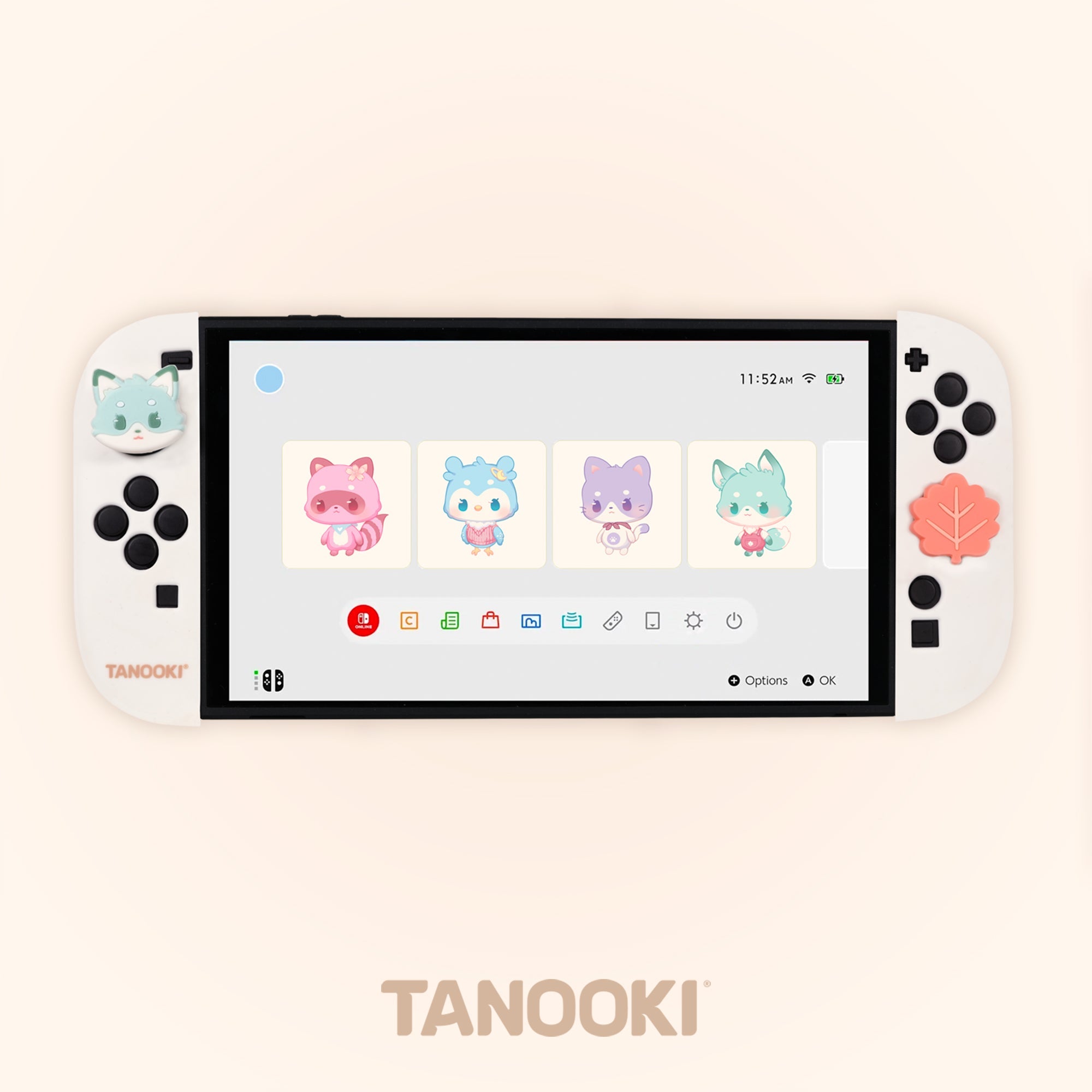 Nintendo Switch yuki Tanooki Custom Kit Yuki Switch 2