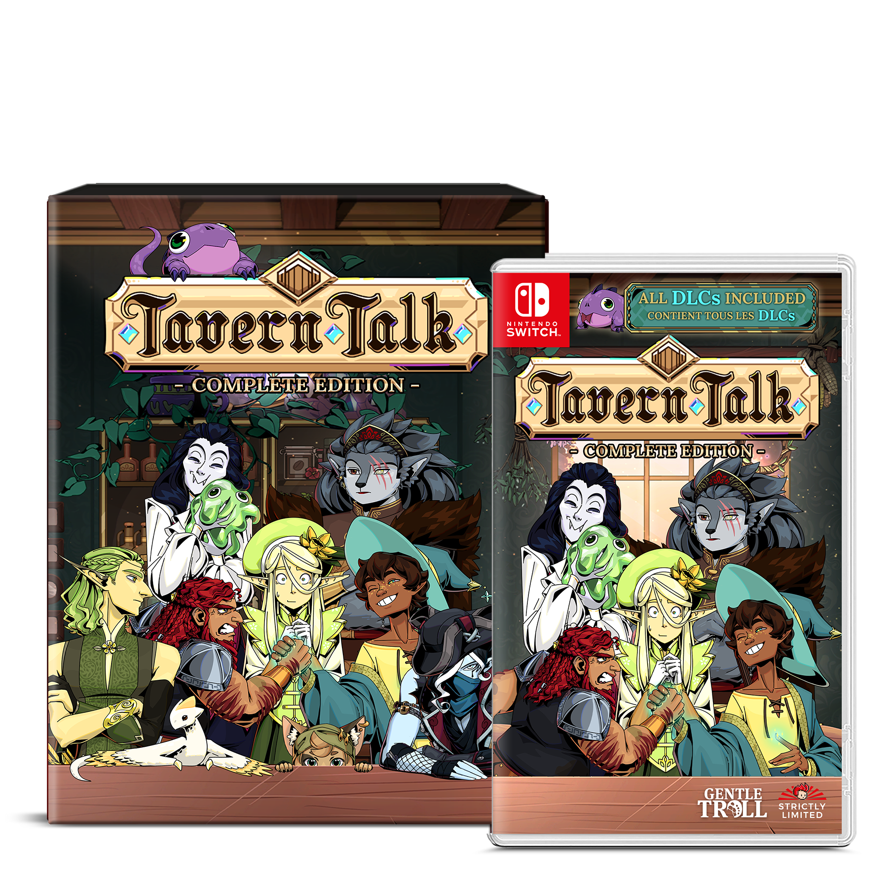 Tavern Talk Complete Deluxe Edition SWITCH - Jeux Vidéo Physique - ININ Games - Shop Just for Games