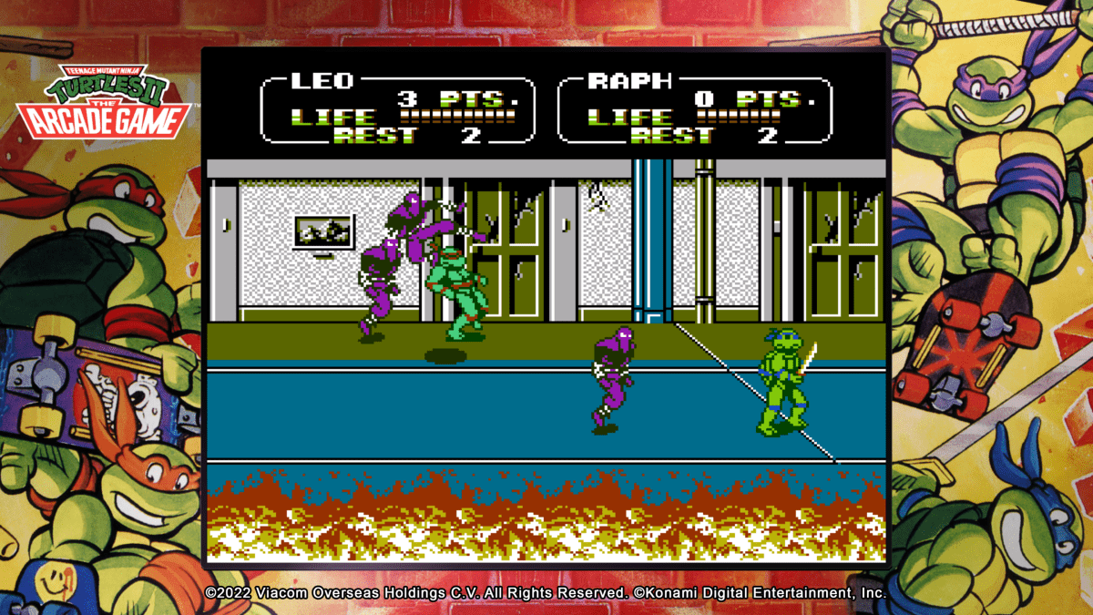 Teenage Mutant Ninja Turtles: Cowabunga Collection PS4 - Jeux Vidéo Physique - Konami - Shop Just for Games
