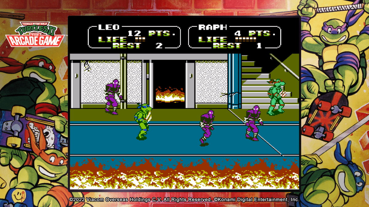 Teenage Mutant Ninja Turtles: Cowabunga Collection PS4 - Jeux Vidéo Physique - Konami - Shop Just for Games