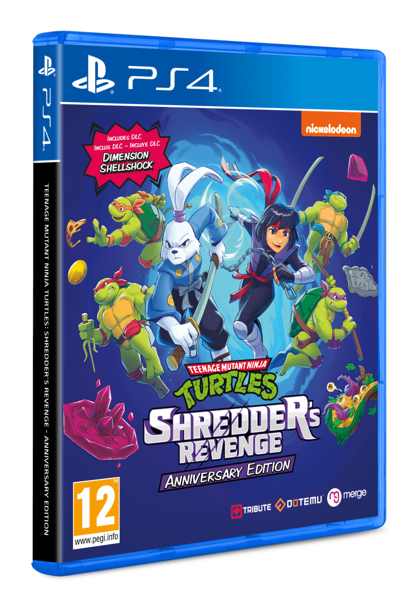 Teenage Mutant Ninja Turtles: Shredders Revenge Anniversary PS4 - Jeux Vidéo Physique - MERGE - Shop Just for Games