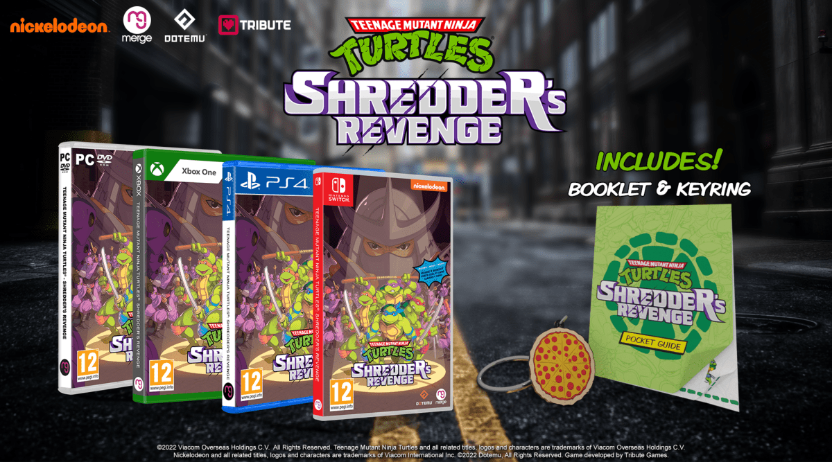 Teenage Mutant Ninja Turtles: Shredder's Revenge Nintendo SWITCH - Jeux Vidéo Physique - MERGE - Shop Just for Games