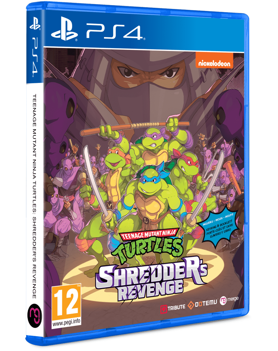 Teenage Mutant Ninja Turtles: Shredder's Revenge PS4 - Bonus Inclus - Jeux Vidéo Physique - MERGE - Shop Just for Games