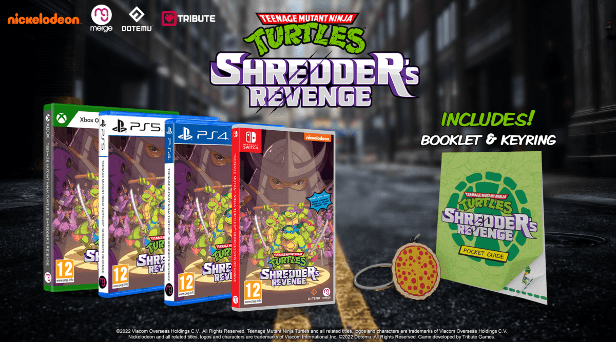 Teenage Mutant Ninja Turtles: Shredder's Revenge PS5 - Bonus Inclus - Jeux Vidéo Physique - MERGE - Shop Just for Games