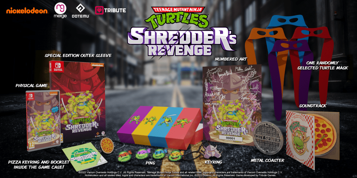Teenage Mutant Ninja Turtles: Shredder's Revenge Special Ed Switch - Jeux Vidéo Physique - MERGE - Shop Just for Games