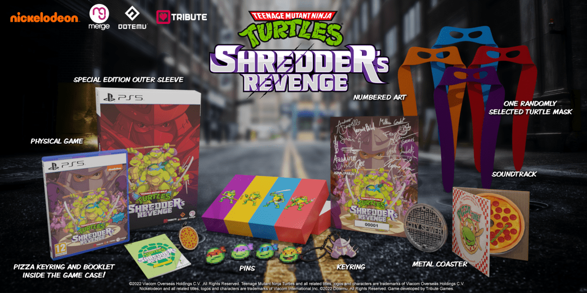 Teenage Mutant Ninja Turtles: Shredder's Revenge Special Edition PS5 - Jeux Vidéo Physique - MERGE - Shop Just for Games