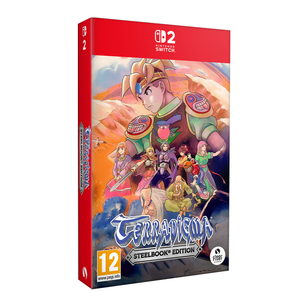 Terranigma Steelbook Edition Switch 2 - Jeux Vidéo Physique - Clear River Games - Shop Just for Games