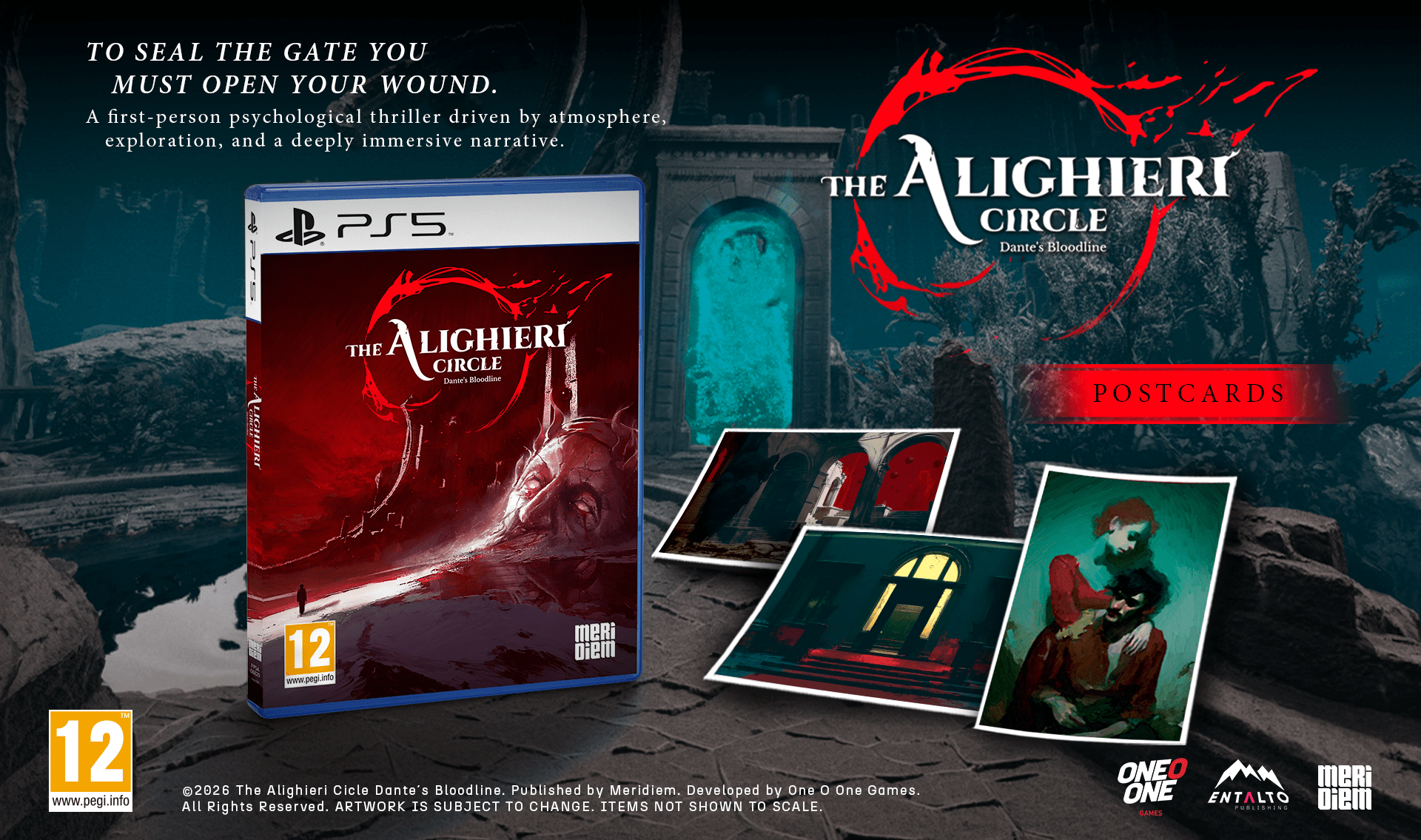 THE ALIGHIERI CIRCLE : DANTE'S BLOODLINE PS5 - Jeux Vidéo Physique - Meridiem - Shop Just for Games