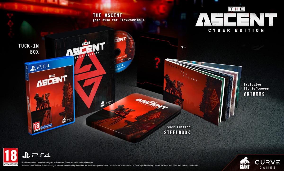 The Ascent Cyber edition PS4 - Jeux Vidéo Physique - Curve Digital - Shop Just for Games