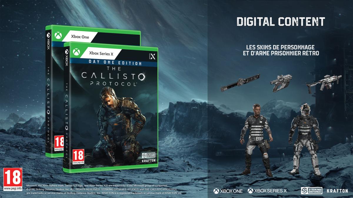 The Callisto Protocol Day One Edition Xbox Series X - Jeux Vidéo Physique - SKYBOUND - Shop Just for Games