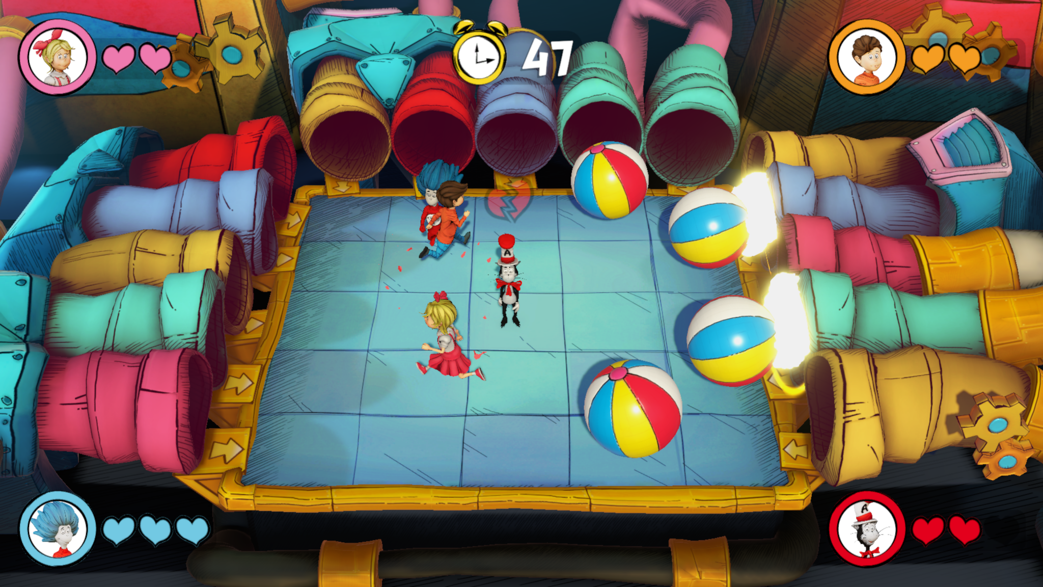 The Cat in the Hat Pagaille Sous La Pluie PS4 - Jeux Vidéo Physique - UIE - Shop Just for Games