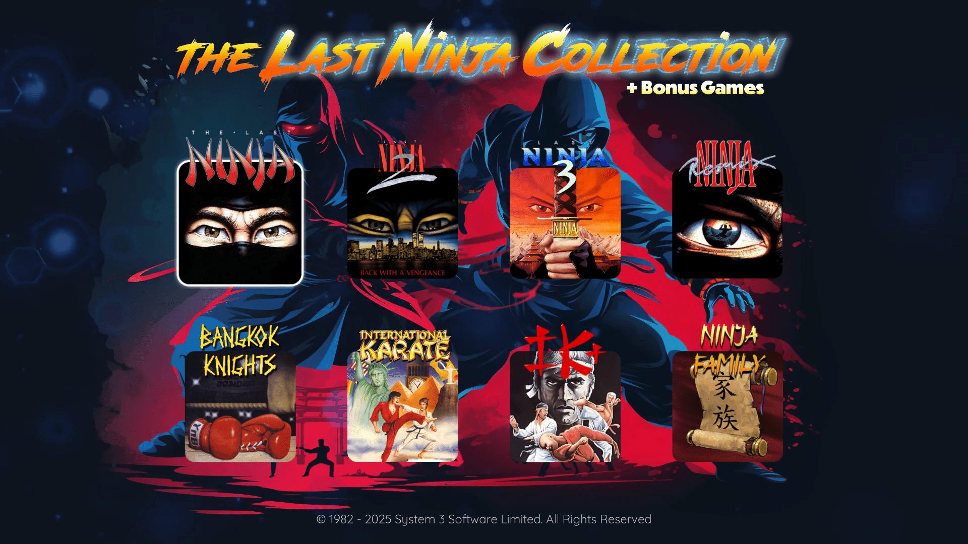 The Last Ninja Collection Nintendo Switch - Jeux Vidéo Physique - SYSTEM 3 - Shop Just for Games