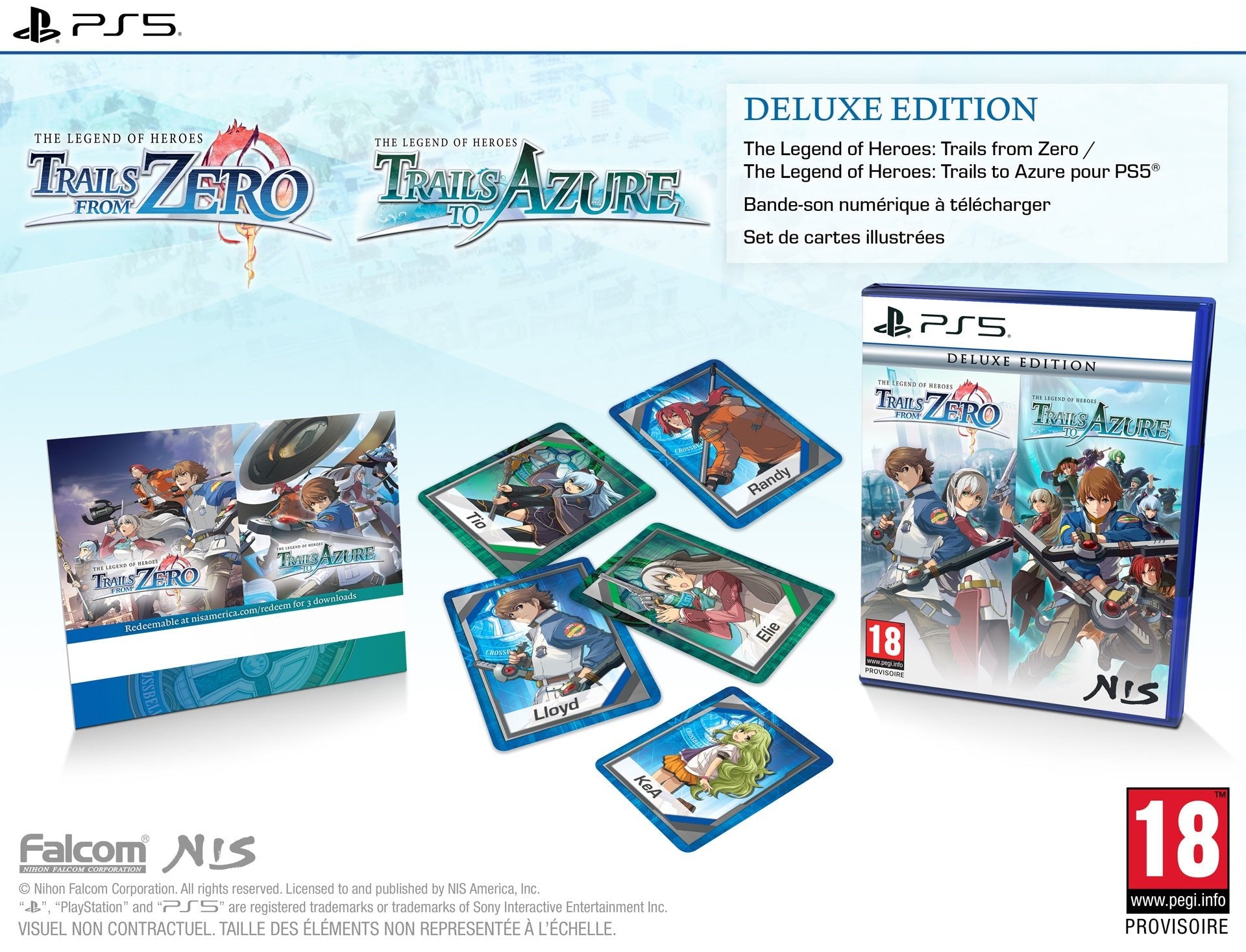 The Legend of Heroes: Trails from Zero + Trails to Azure Deluxe