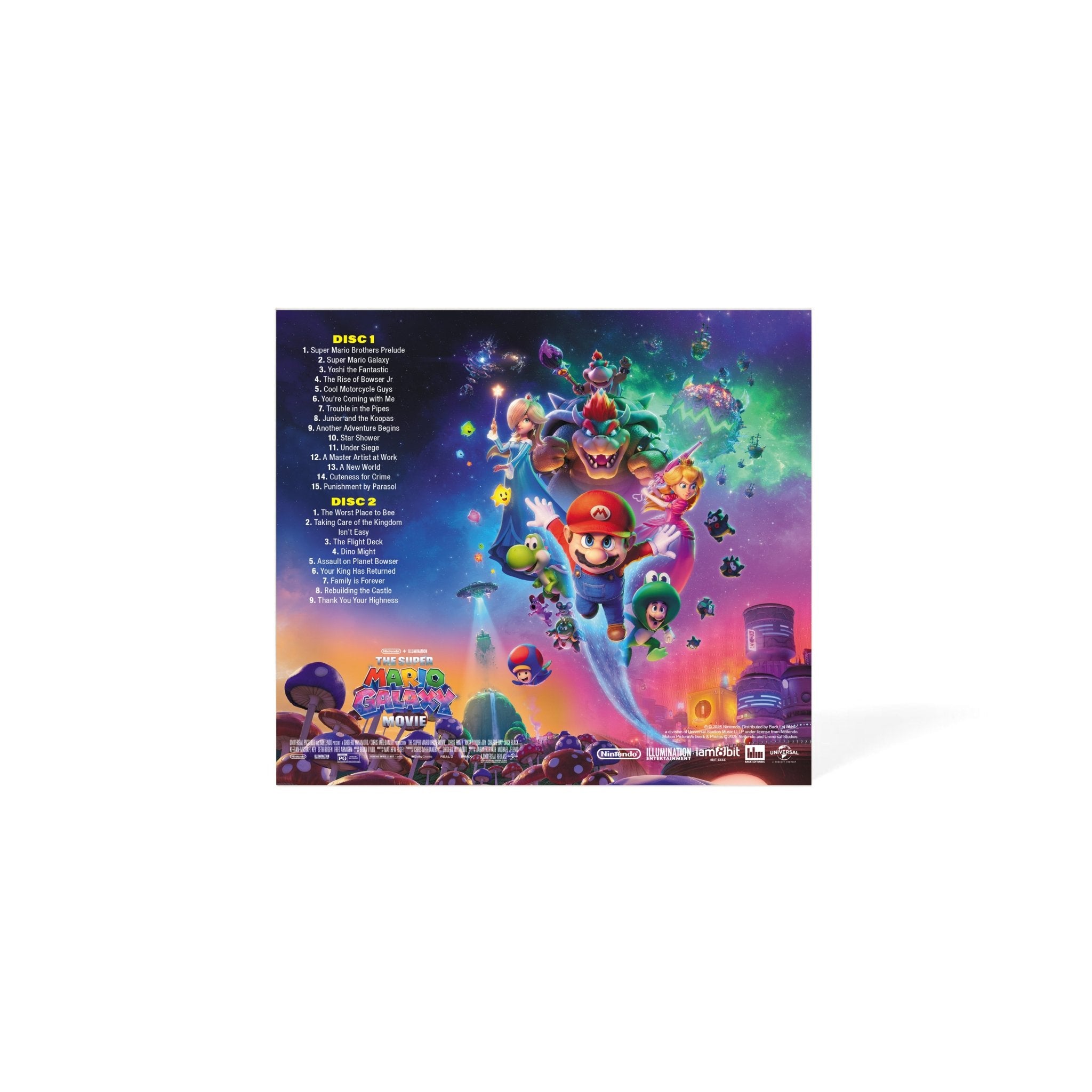The Super Mario Galaxy Movie OST CD - CD - iam8bit - Shop Just for Games
