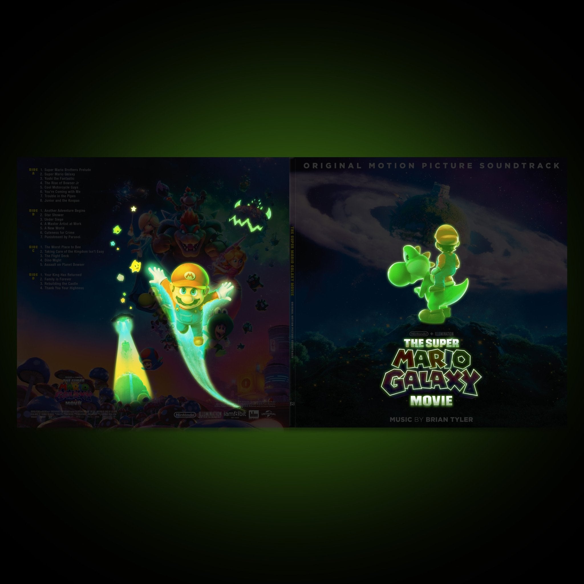 The Super Mario Galaxy Movie OST Vinyle 2LP - Vinyles - iam8bit - Shop Just for Games