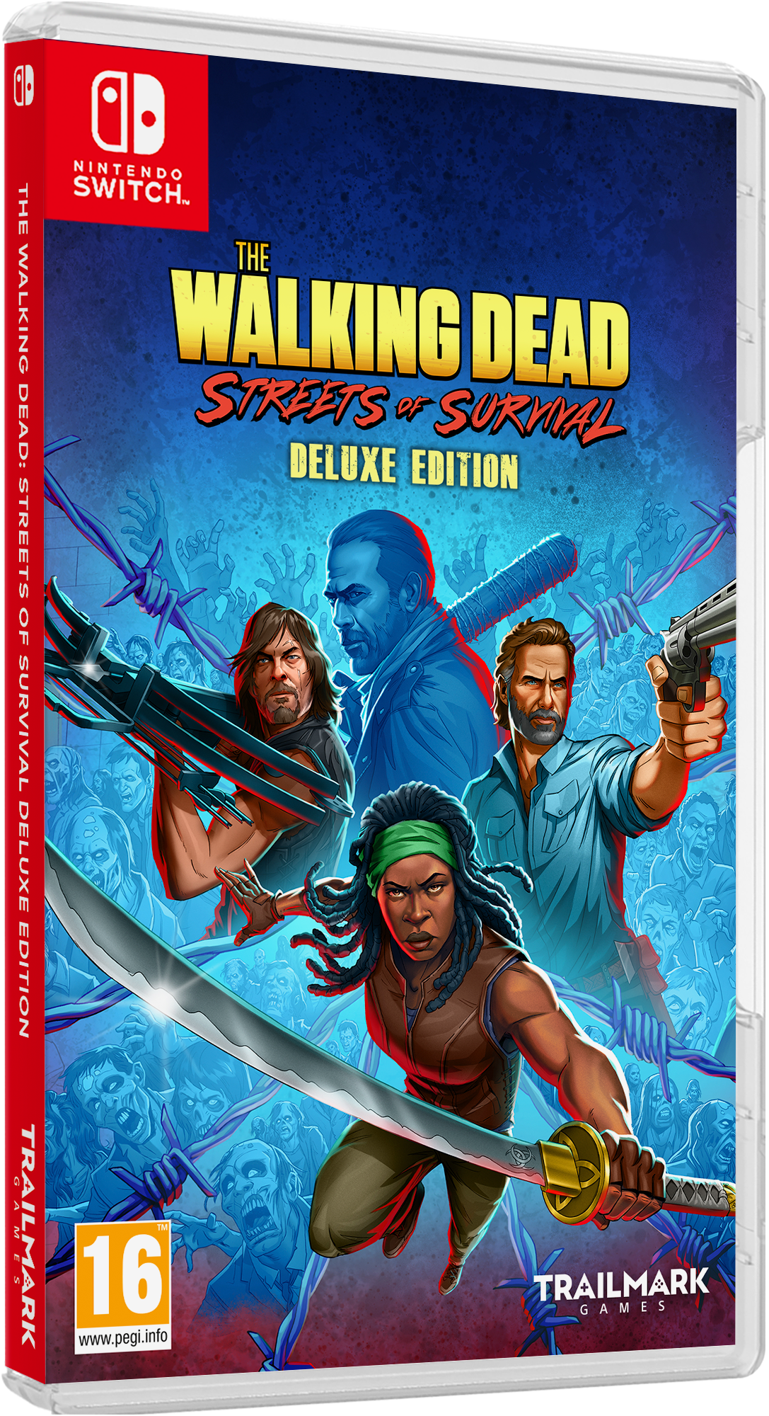 The Walking Dead Streets of Survival Deluxe Edition Nintendo Switch - Jeux Vidéo Physique - TRAILMARK GAMES - Shop Just for Games