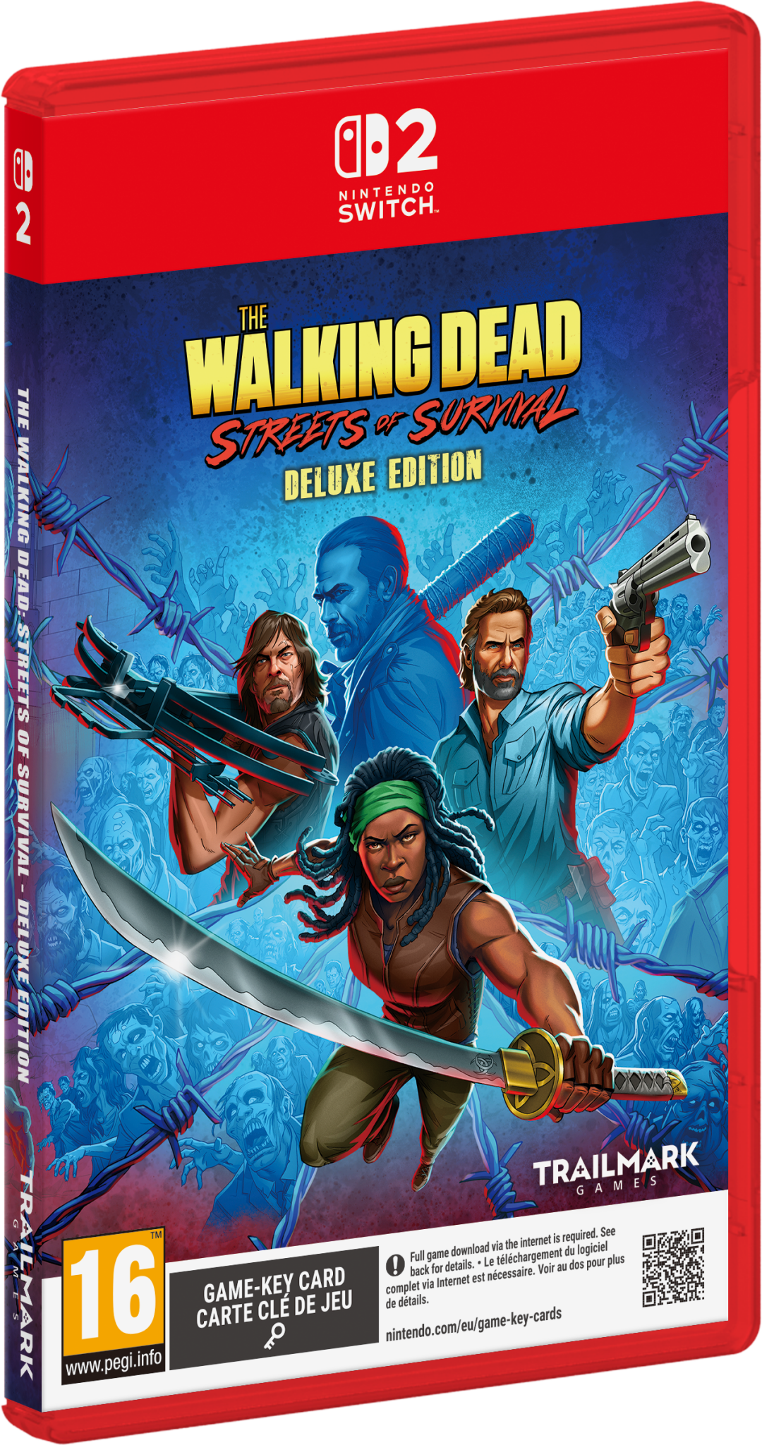 The Walking Dead Streets of Survival Deluxe Edition Switch 2 - Jeux Vidéo Physique - TRAILMARK GAMES - Shop Just for Games