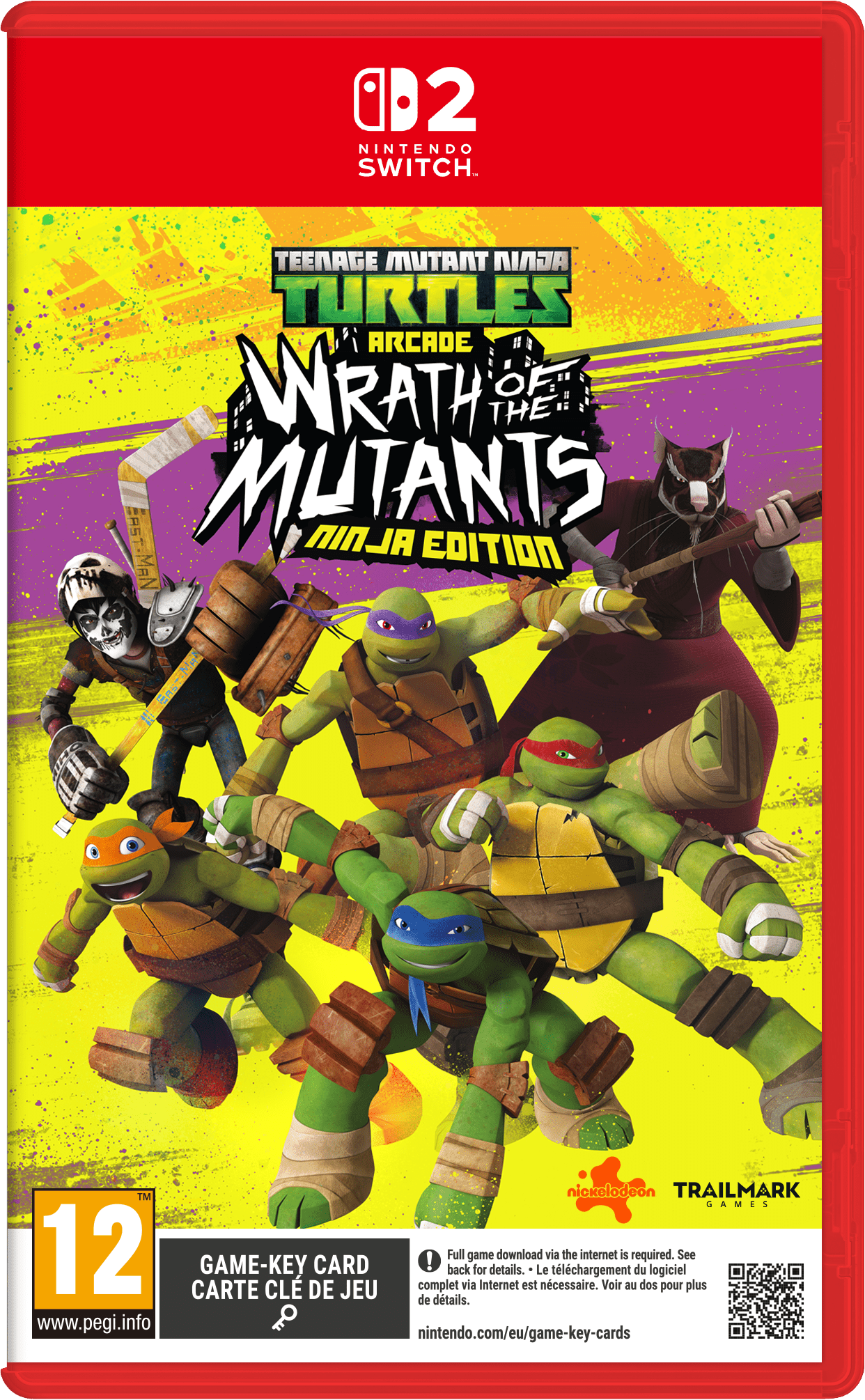 TMNT Arcade Wrath of the Mutants Ninja Edition Switch 2 - Jeux Vidéo Physique - TRAILMARK GAMES - Shop Just for Games