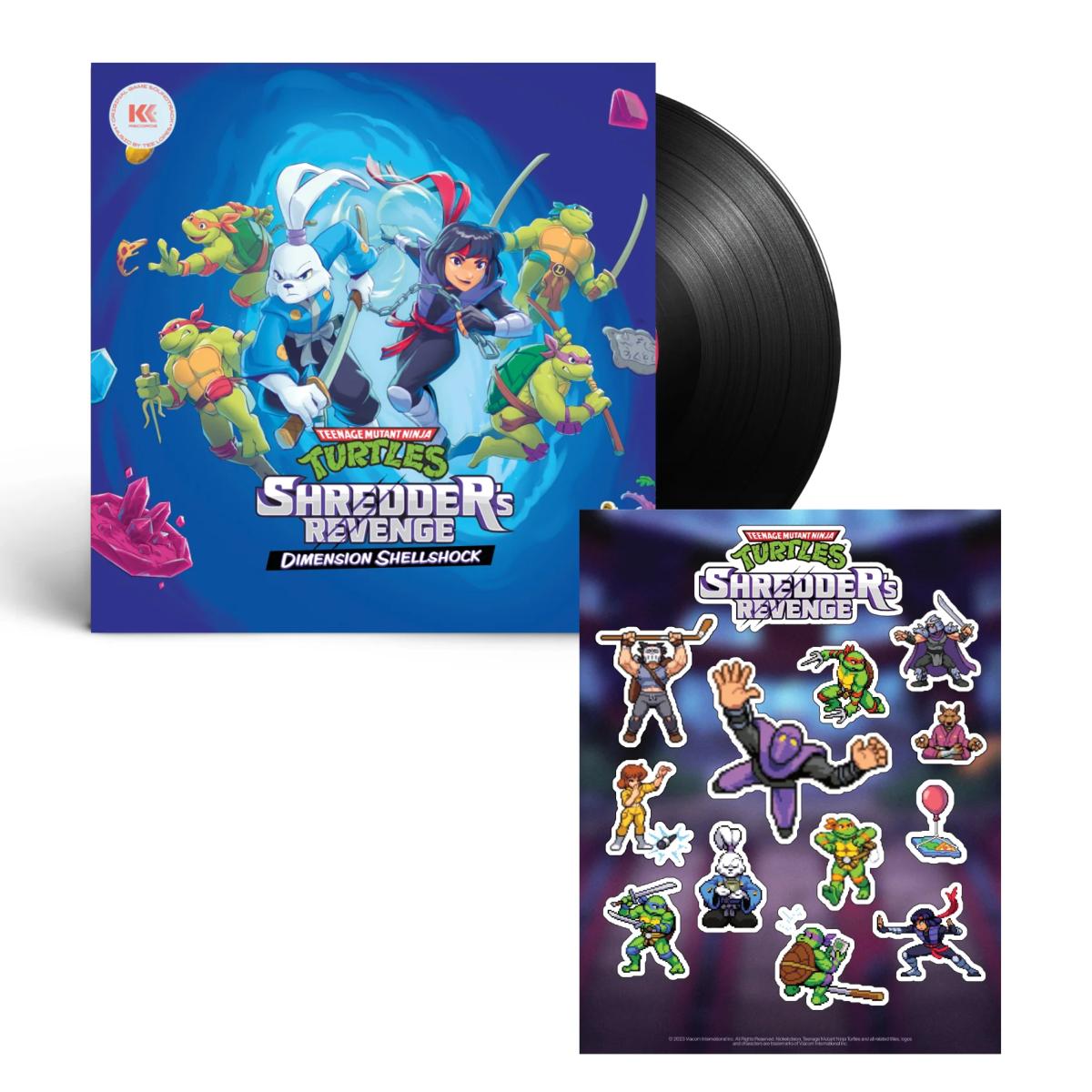 TMNT: Shredder's Revenge - Dimension Shellshock 1LP - Vinyles - BIGWAX - Shop Just for Games