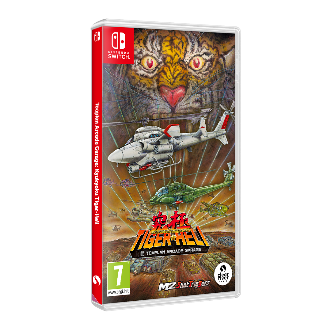 Toaplan Arcade Garage: Kyukyoku Tiger-Heli SWITCH