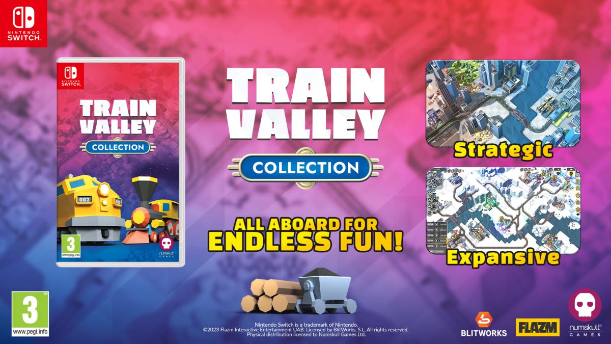 Train Valley Collection Nintendo SWITCH - Jeux Vidéo Physique - NUMSKULL - Shop Just for Games
