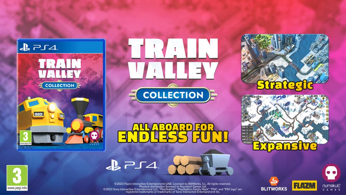 Train Valley Collection PS4 - Jeux Vidéo Physique - NUMSKULL - Shop Just for Games