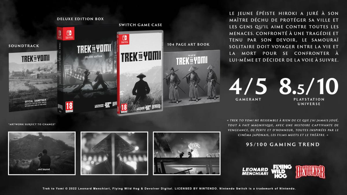 Trek to Yomi: Deluxe Edition Nintendo SWITCH - Jeux Vidéo Physique - Devolver Digital - Shop Just for Games