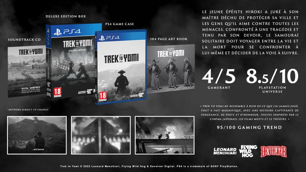Trek to Yomi: Deluxe Edition PS4 - Jeux Vidéo Physique - Devolver Digital - Shop Just for Games