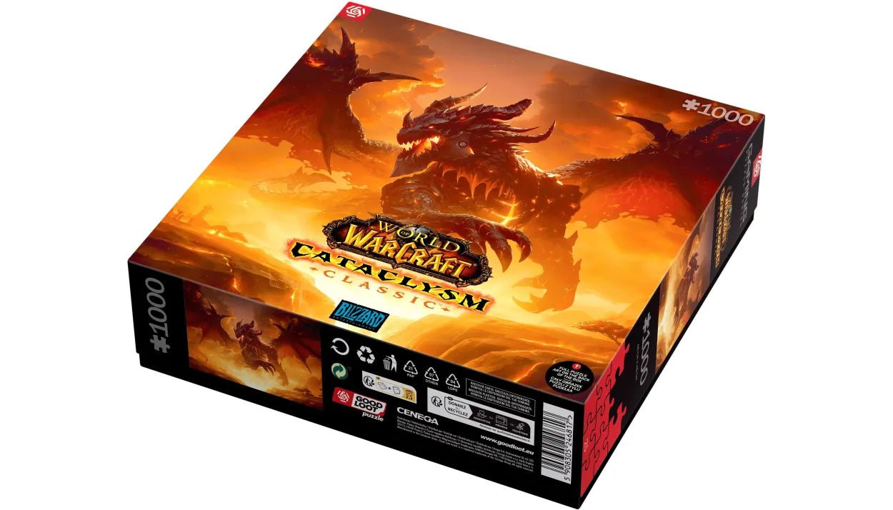 World of Warcraft Cataclysm Classic Puzzle 1000 pièces - Puzzles - CENEGA - Shop Just for Games